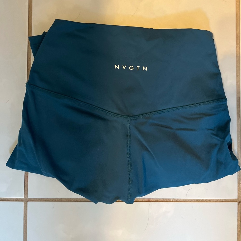 NVGTN Signature 2.0 Leggings- Pacific Blue